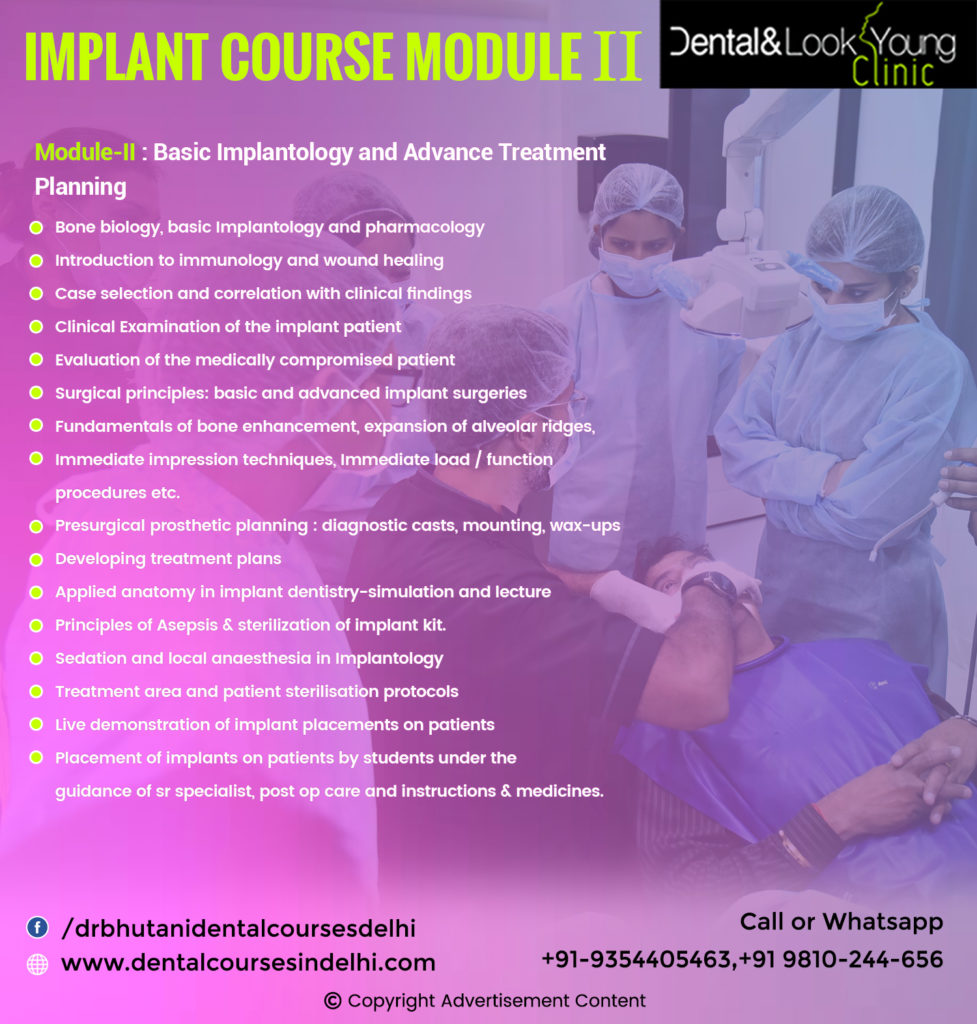 dental implant course in delhi