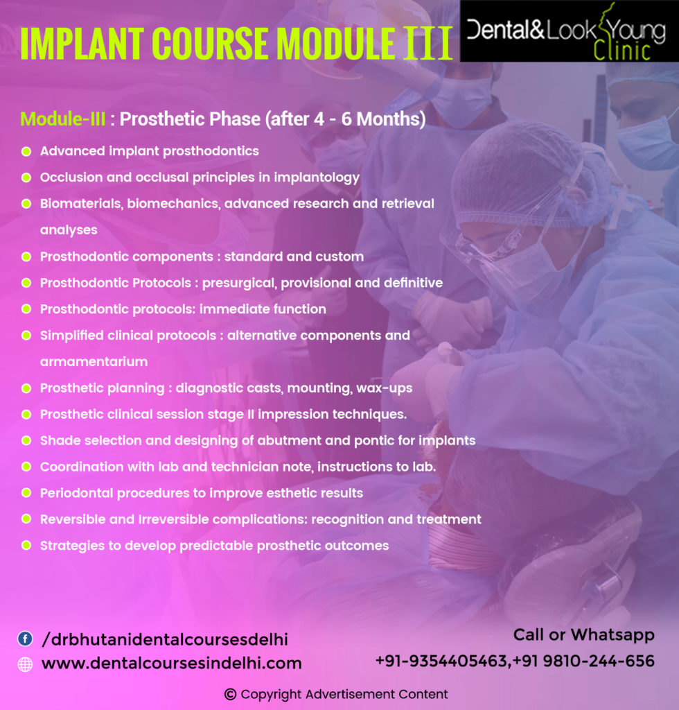 Dental Implant Courses in India